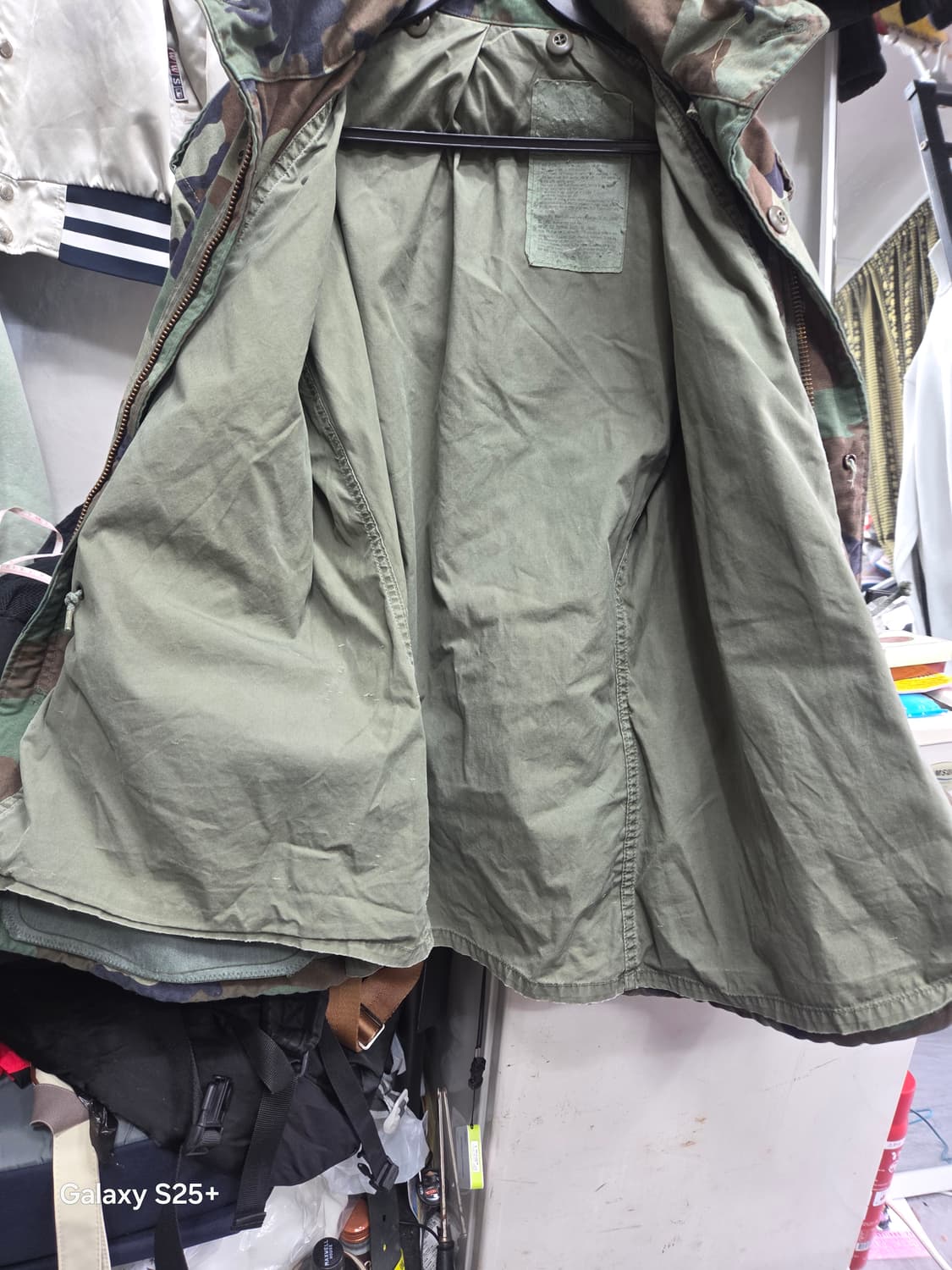 카모  밀리터리   야상자켓 상품이미지5