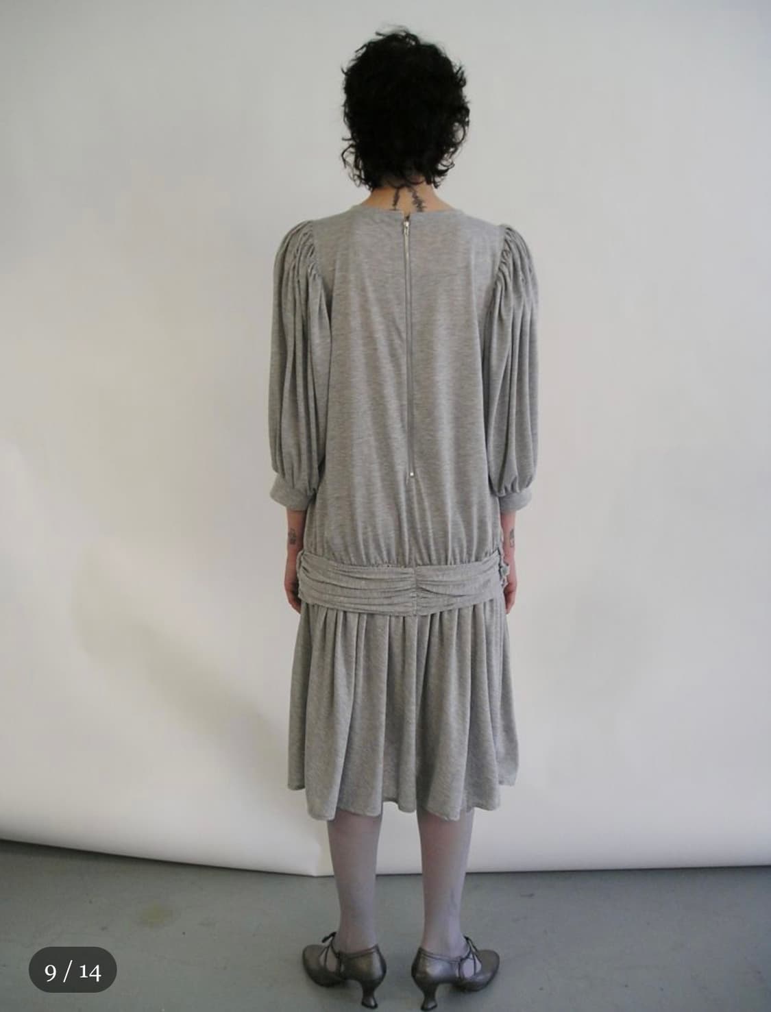 eonts 에옹쓰 아르누보 드레스 그레이 상품이미지3