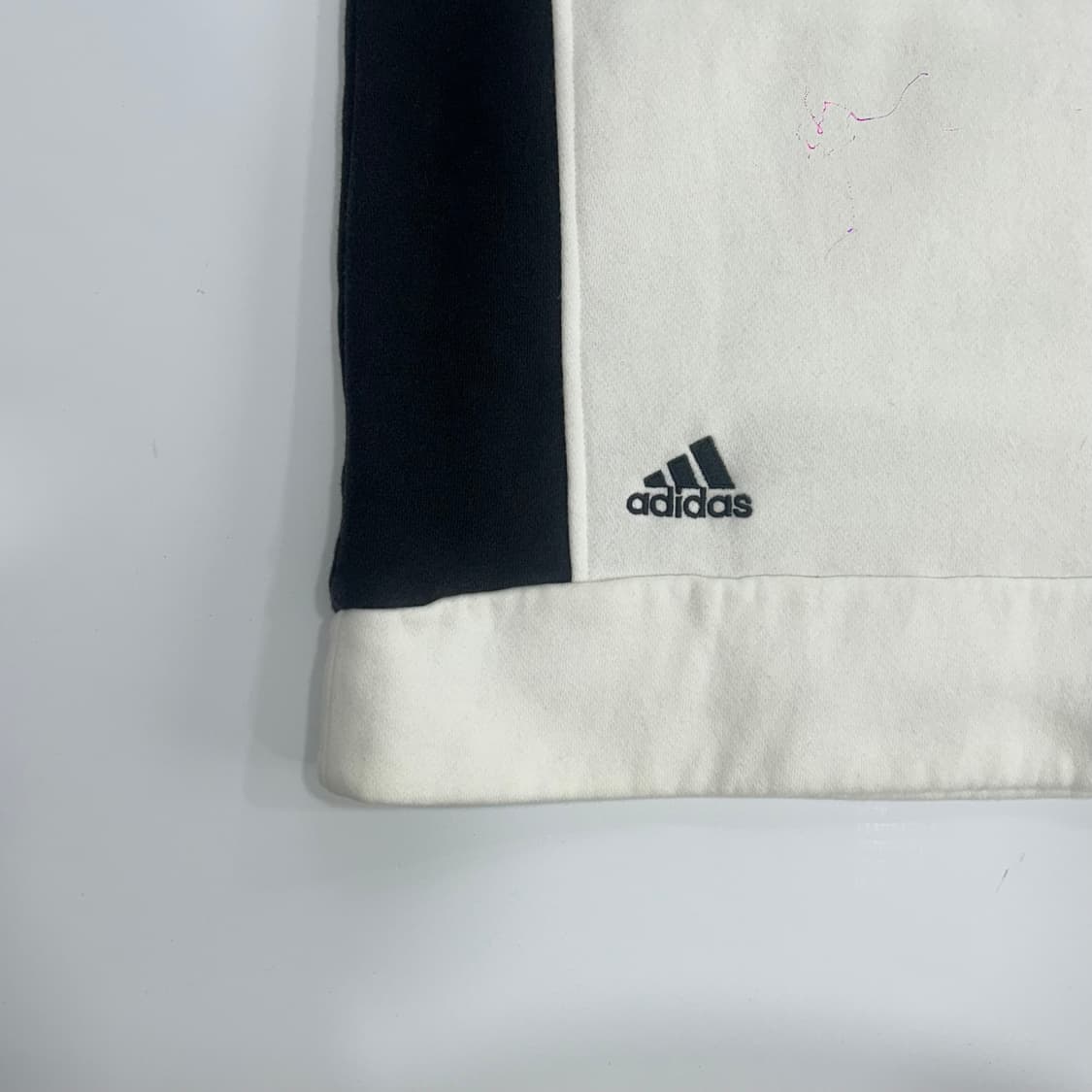 Adidas 아디다스 아이보리 배색 맨투맨 상품이미지5