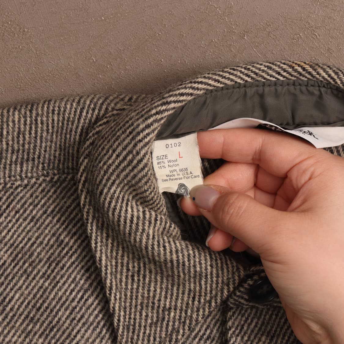 90's 울리치 USA 울 셔츠 A1378 상품이미지4