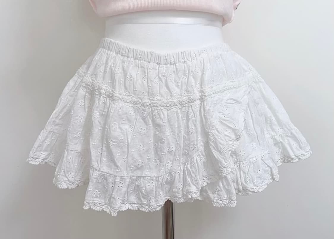 Liz lisa 리즈리사 히메카지 펀칭 큐롯 스커트 리즈리사큐롯 히메갸루 상품이미지8