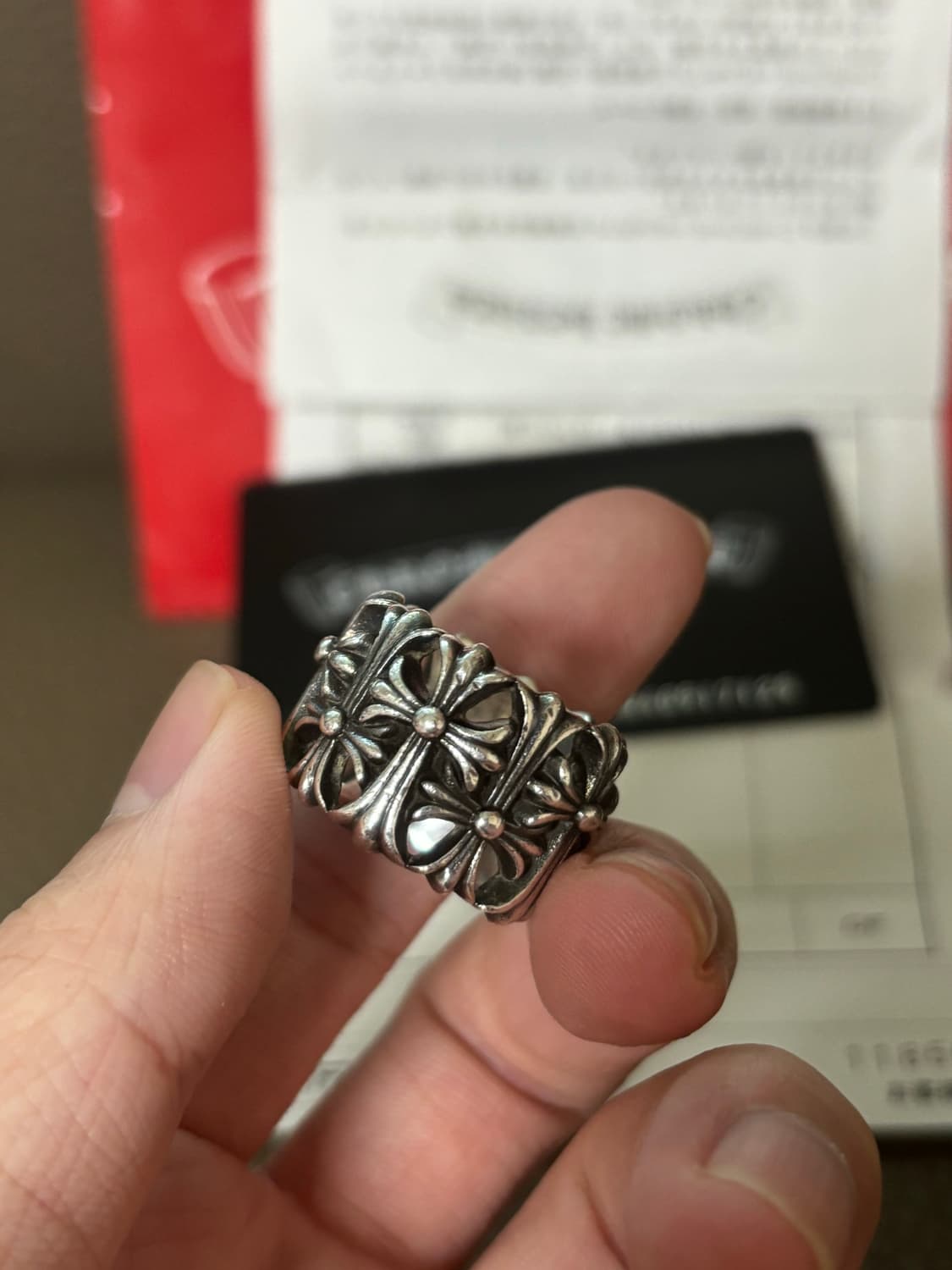 US 7) 크롬하츠 세메터리링 상품이미지3