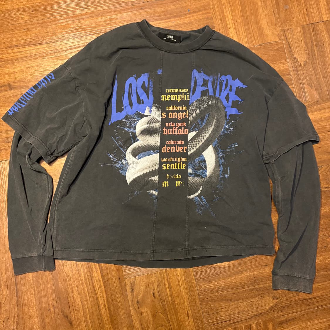 ZARA BERLIN EDITION LAYERED LONG SLEEVE 상품이미지5