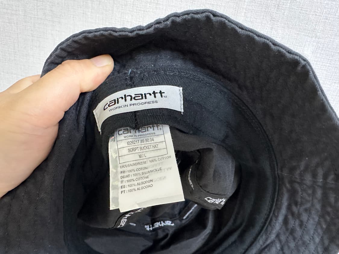 CARHARTT 칼하트 자수 버킷 모자 상품이미지5