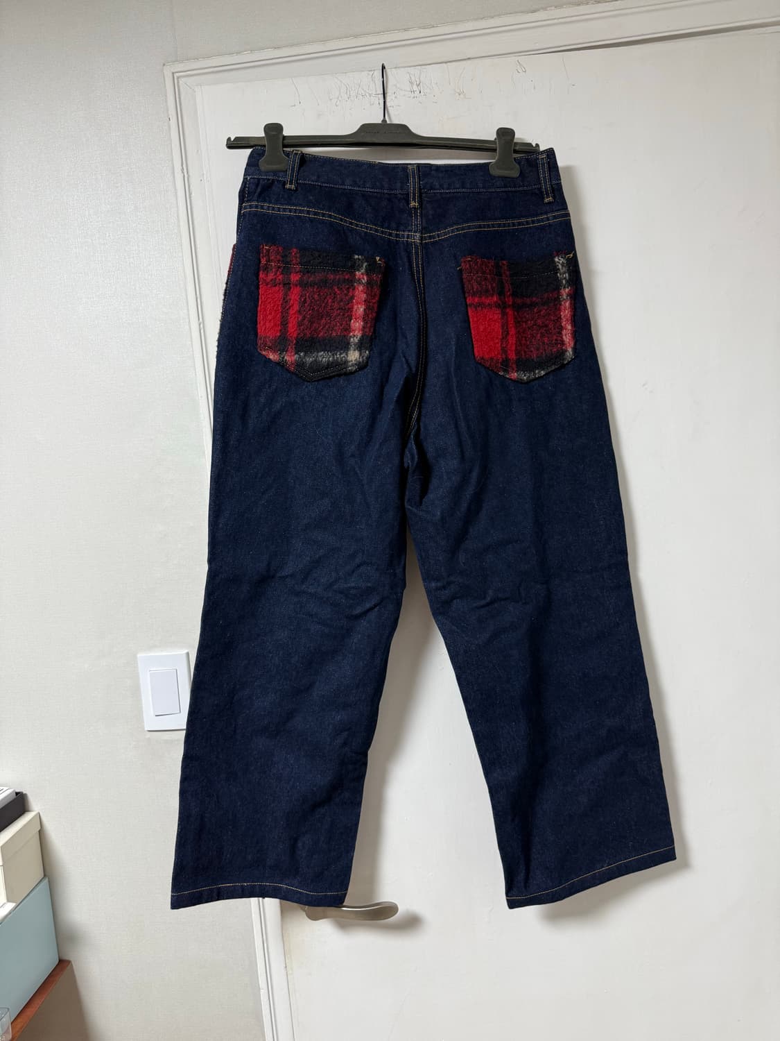 Apartment 울혼방 데님팬츠 상품이미지3