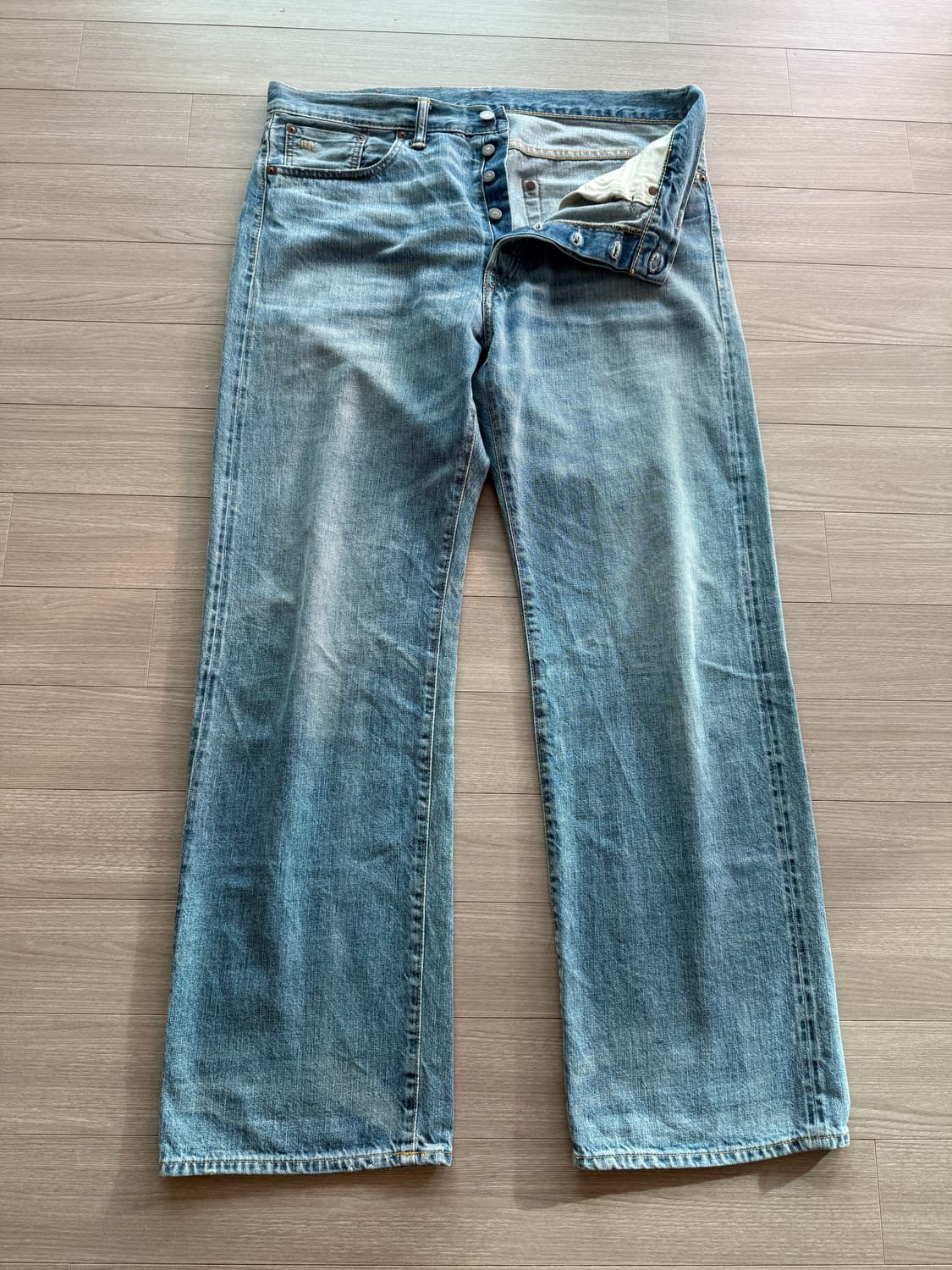 RRL 더블알엘 빈티지 파이브 포켓 빈파포 34/32 노수선 레어템 상품이미지1