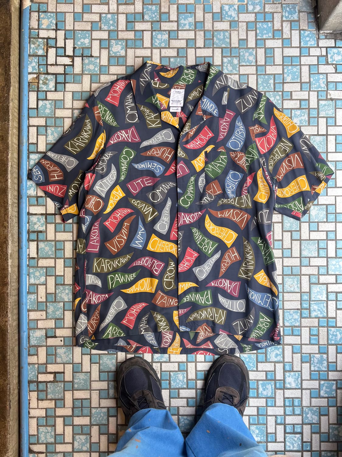 Visvim free edge shirt 상품이미지1