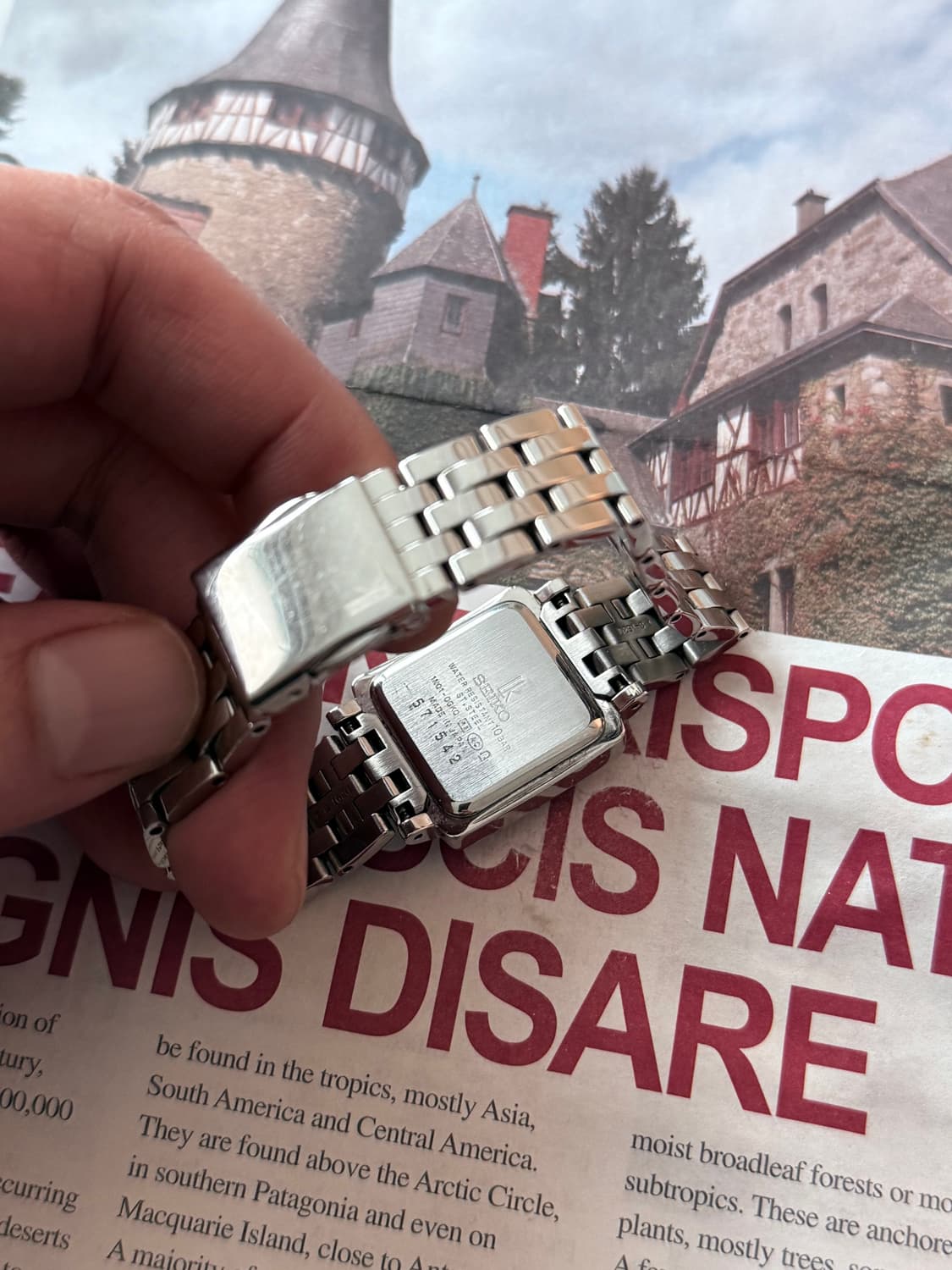 세이코 Seiko 쿼츠 lk 루키아 스퀘어 레이디스 상품이미지3