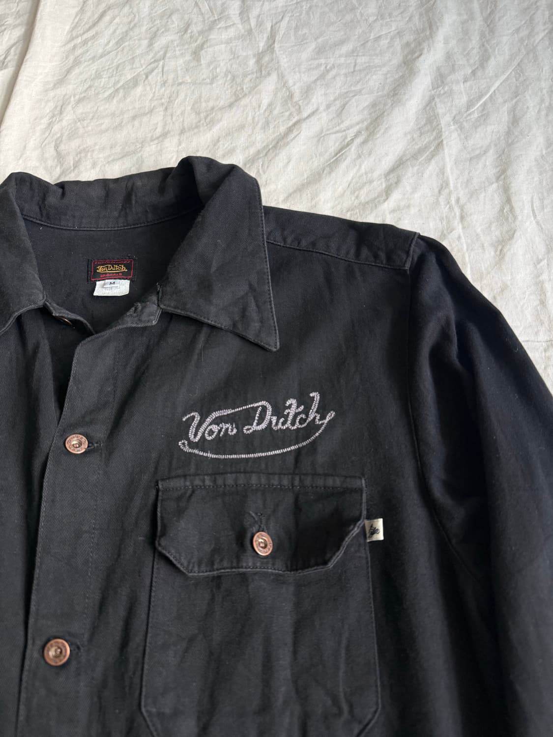 본더치 펑크 락시크 블랙 셔츠 상품이미지3