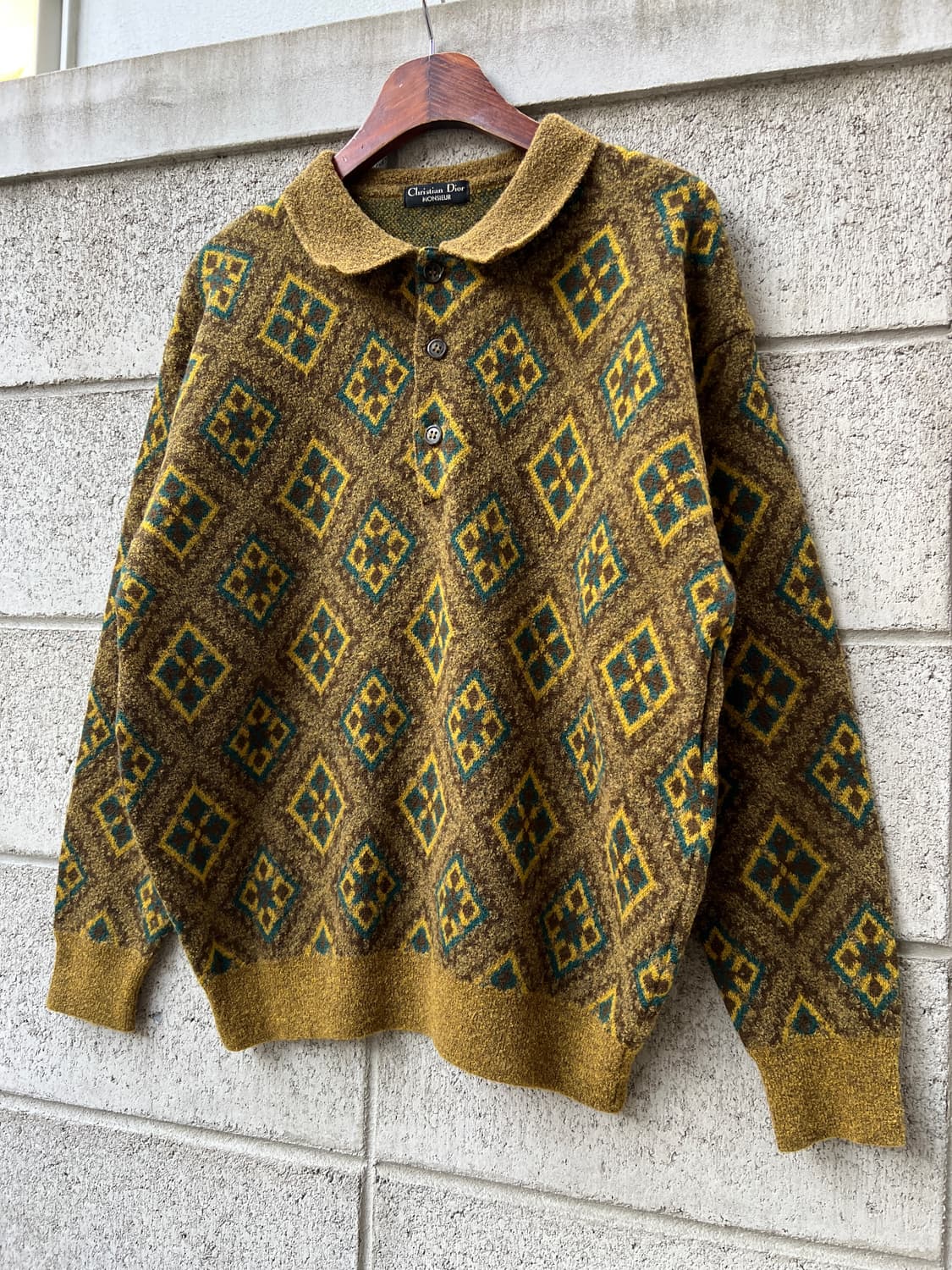 1990s CHRISTIAN DIOR SWEATER 크리스티안 디올 니트 상품이미지6