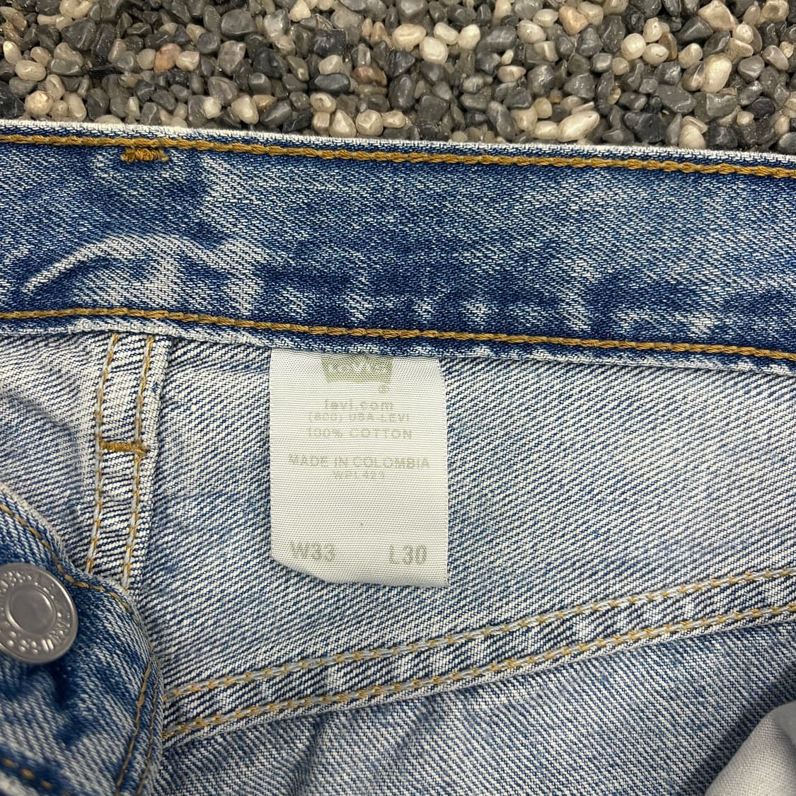 00s 리바이스 501 스트레이트 연청 데님 (32) 상품이미지7