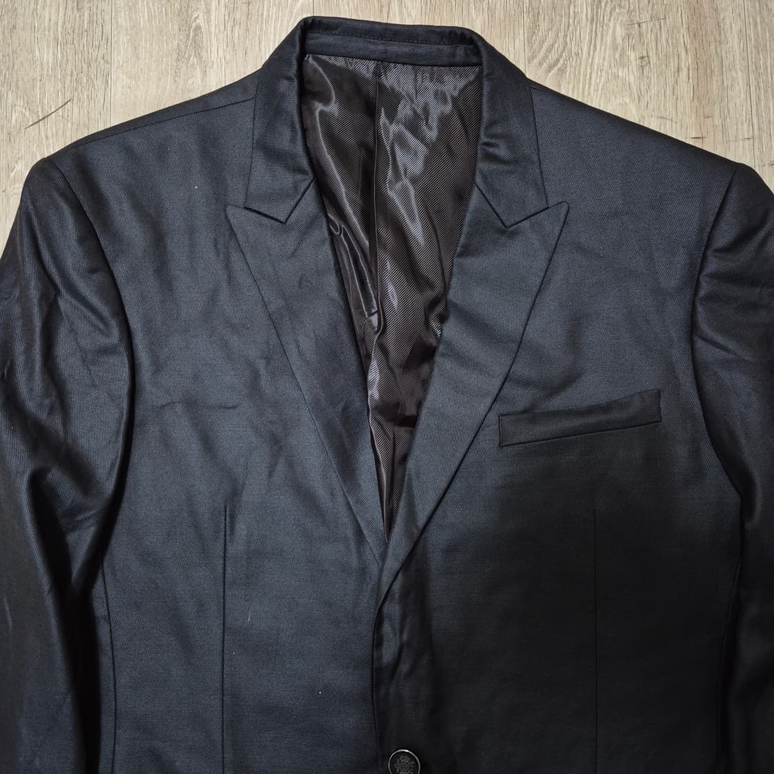 제이하스 모직 싱글 블레이저 정장자켓 2XL(110) 상품이미지2