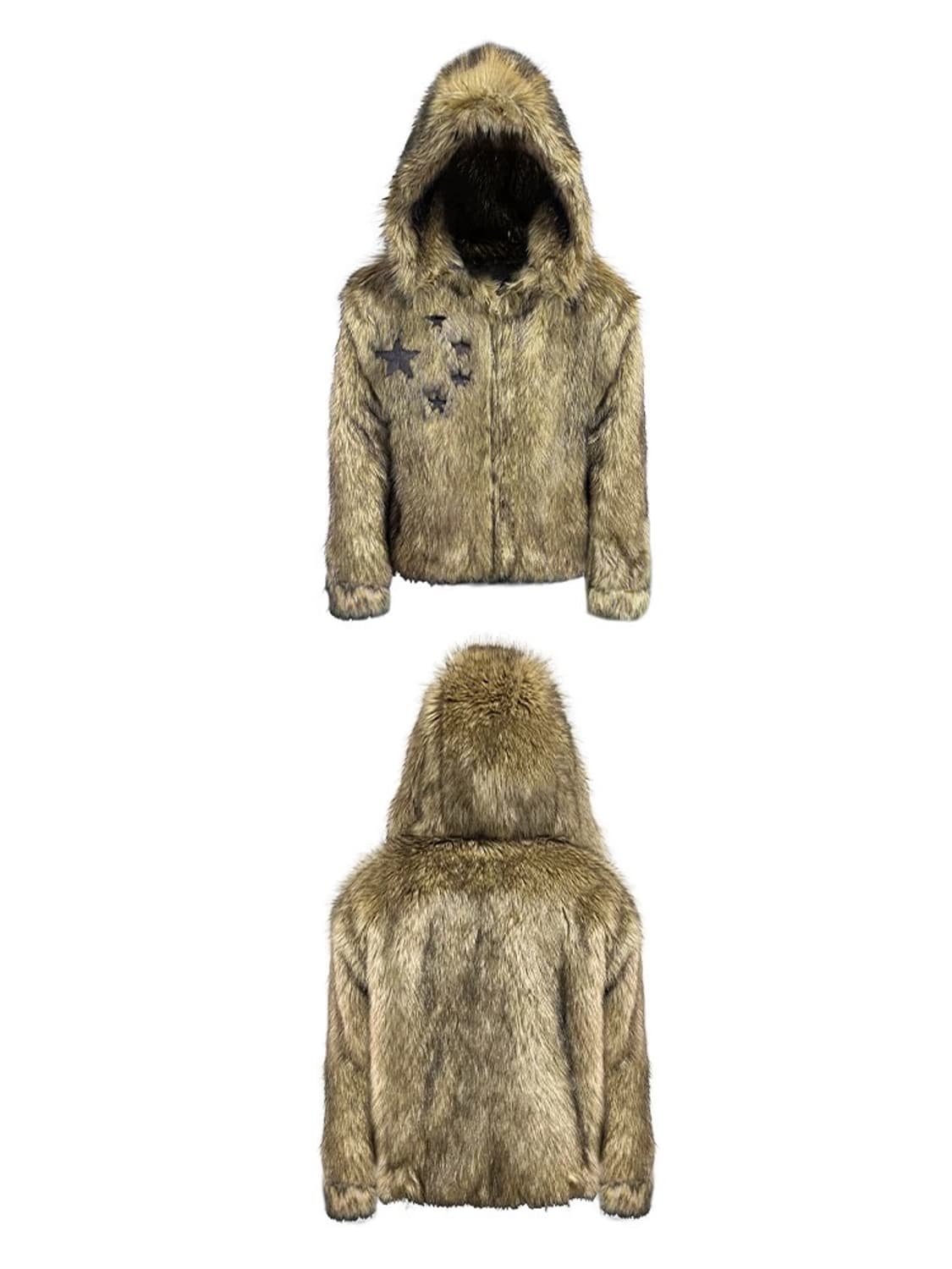 Opium Wolf Star Fur Jacket 상품이미지1