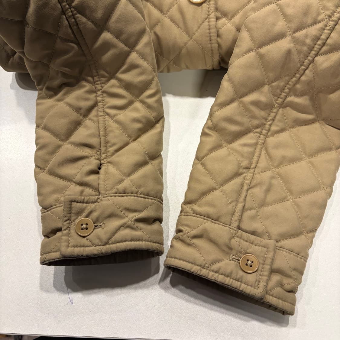 [M] 폴로 랄프로렌 퀼팅 자켓 베이지 C983 상품이미지8