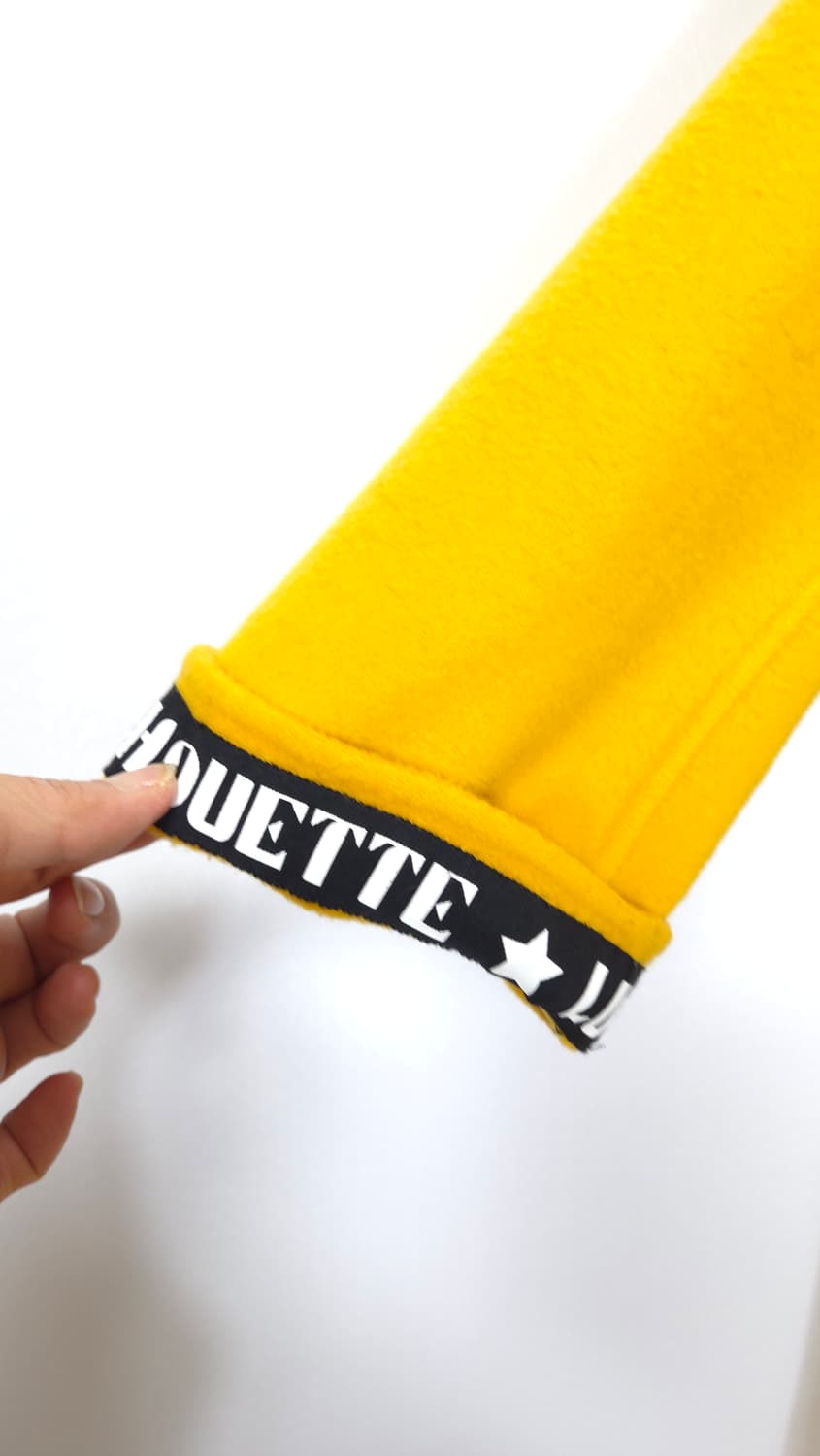 럭키슈에뜨 머스터드 더블 브레스트 롱코트 38 사이즈 상품이미지6