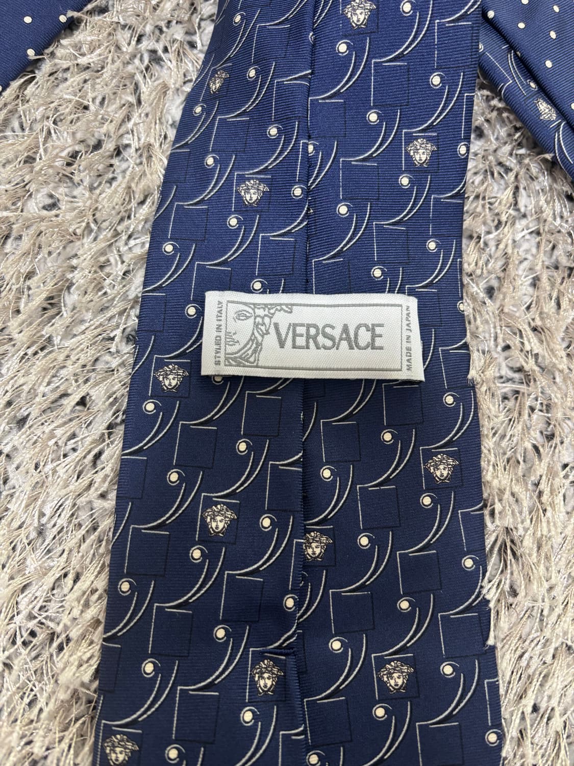 일제 베르사체 실크 100프로 넥타이 상품이미지3