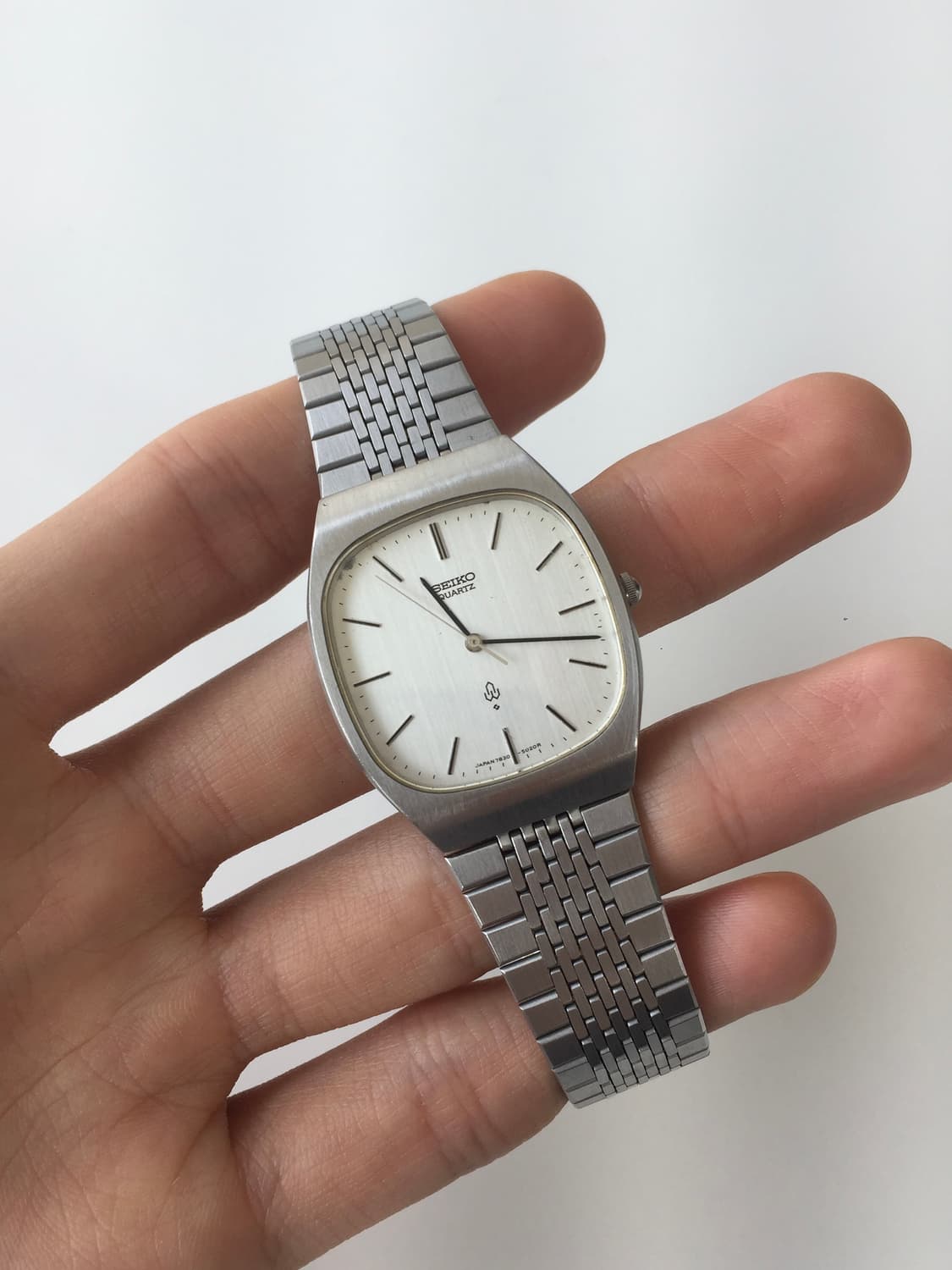 70s seiko chariot square silver dial 상품이미지2