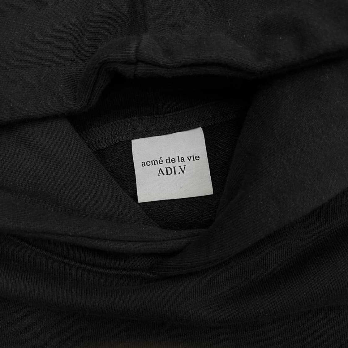 아크메드라비 프린팅로고 블랙 후드 2 상품이미지6