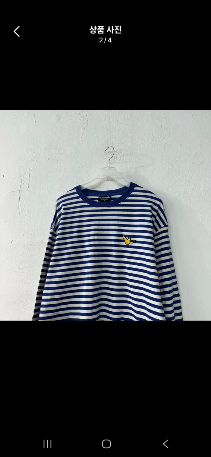 (마지막특가) 마크곤잘레스 스트라이프 긴팔티 m 상품이미지2