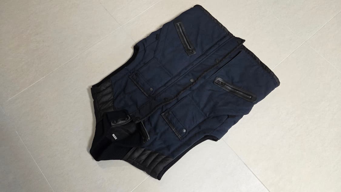 시스템 옴므 구스 다운 패딩 베스트 상품이미지10