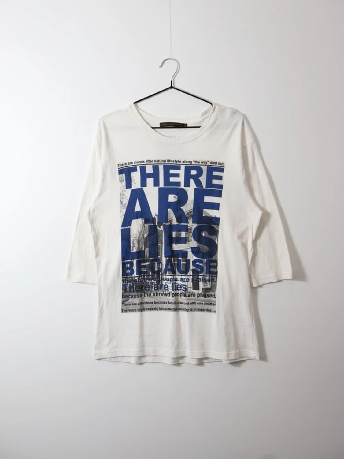 INCIPIONG There Are Lies Graphic Tee 상품이미지3
