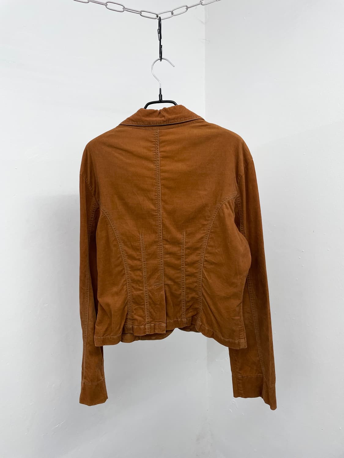 브라운 코듀로이 버튼 자켓 상품이미지6