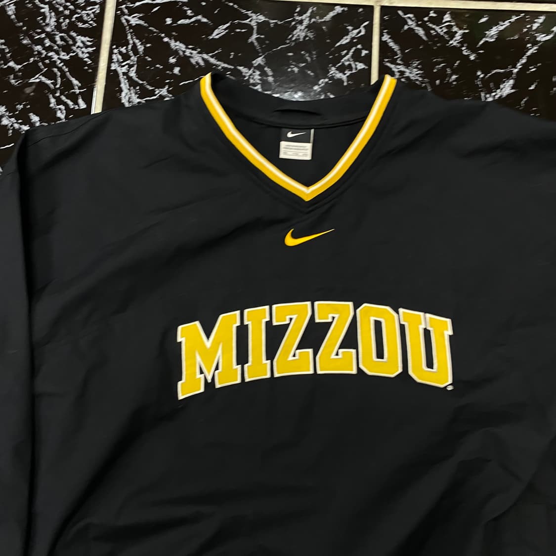 나이키 미조우 검노 범블비 검정 웜업 바람막이 자켓 상품이미지4