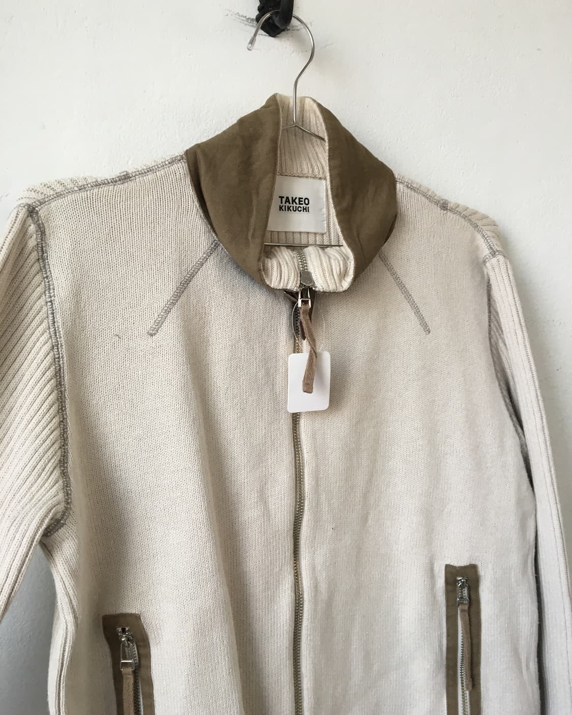 Takeo kikuchi high neck zip up 상품이미지5