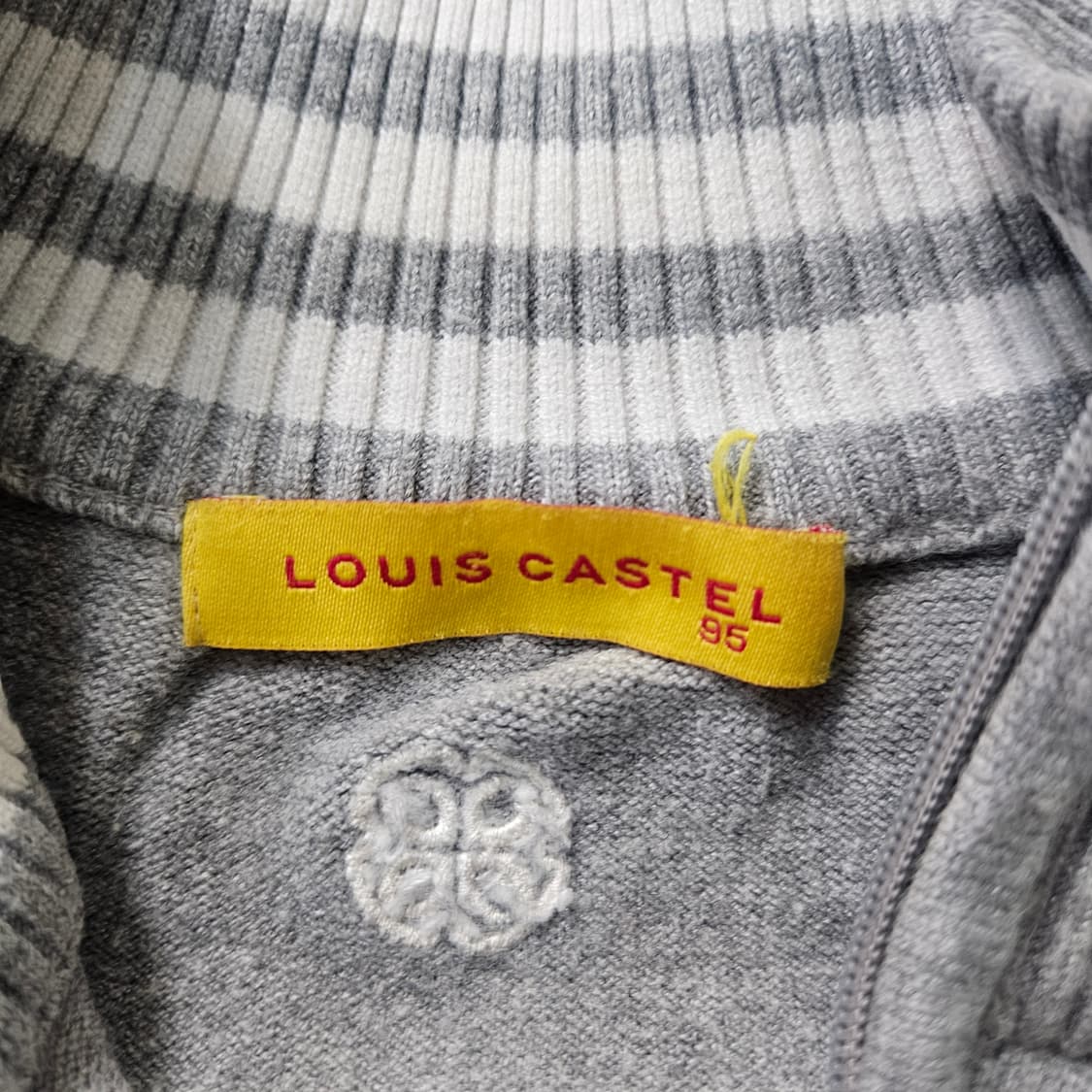 95  루이까스텔 골프웨어 니트집업 0304Y 상품이미지4