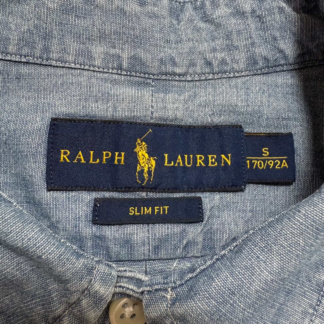 폴로랄프로렌 샴브레이 데님 셔츠 상품이미지4