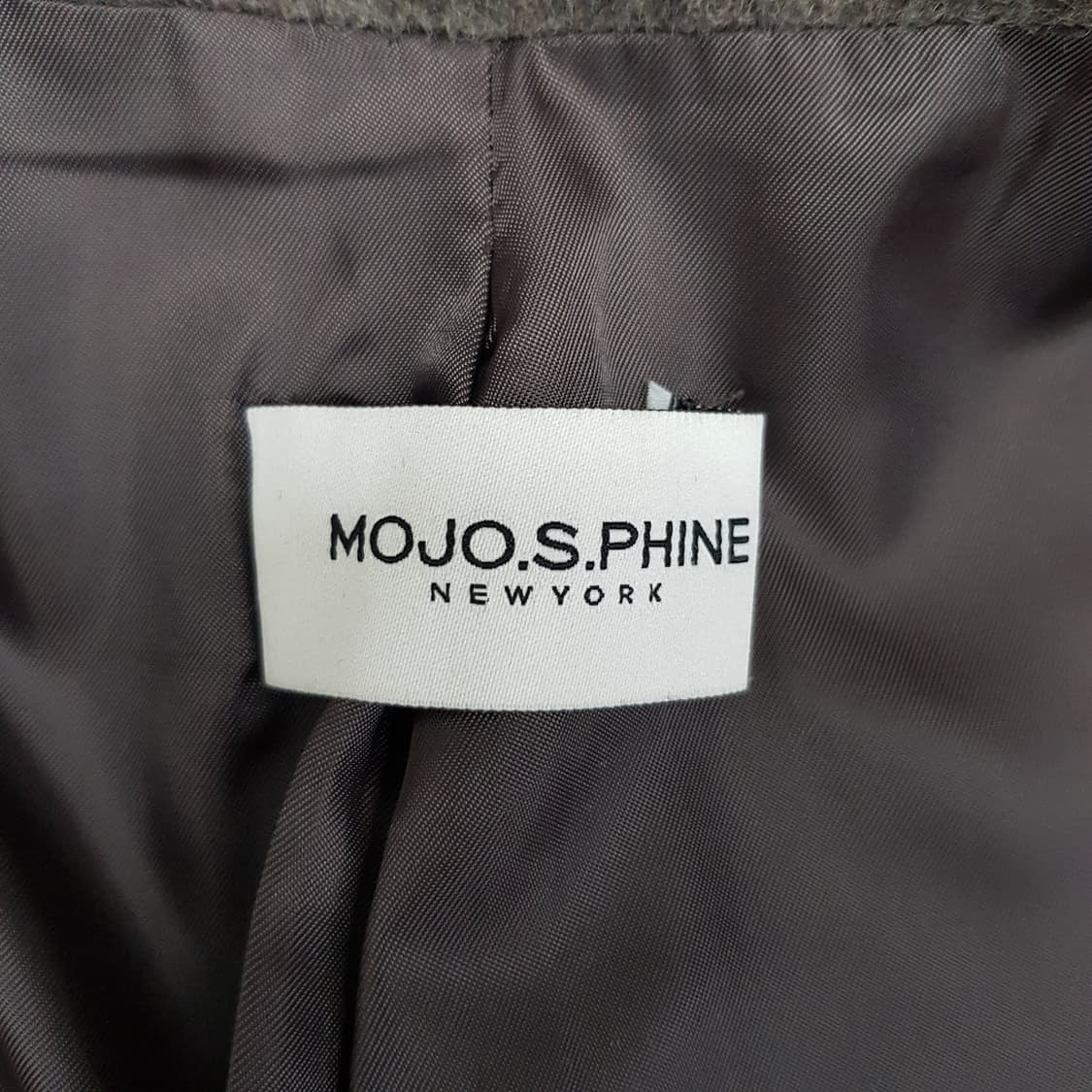 모조에스핀 캐시미어 블랜딩 클래식 울 롱 코트 55사이즈 상품이미지6