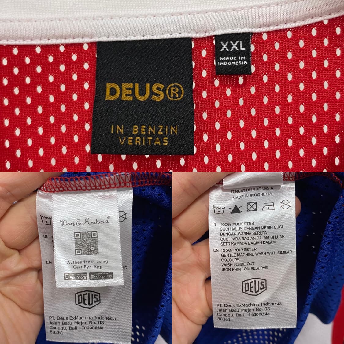 데우스 엑스 마키나 세이버 모토 저지 상품이미지5