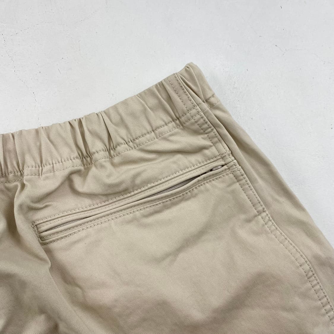 빔즈 벌룬핏 코튼 베이지 밴딩 팬츠 (105) 상품이미지6