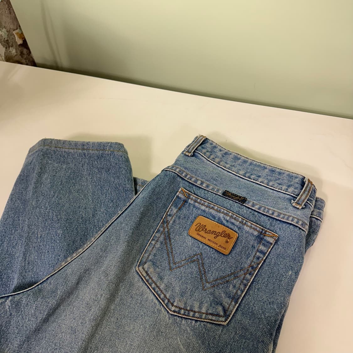 XXL 렝글러 레귤러핏 헤비데님 청바지 데님팬츠 상품이미지2