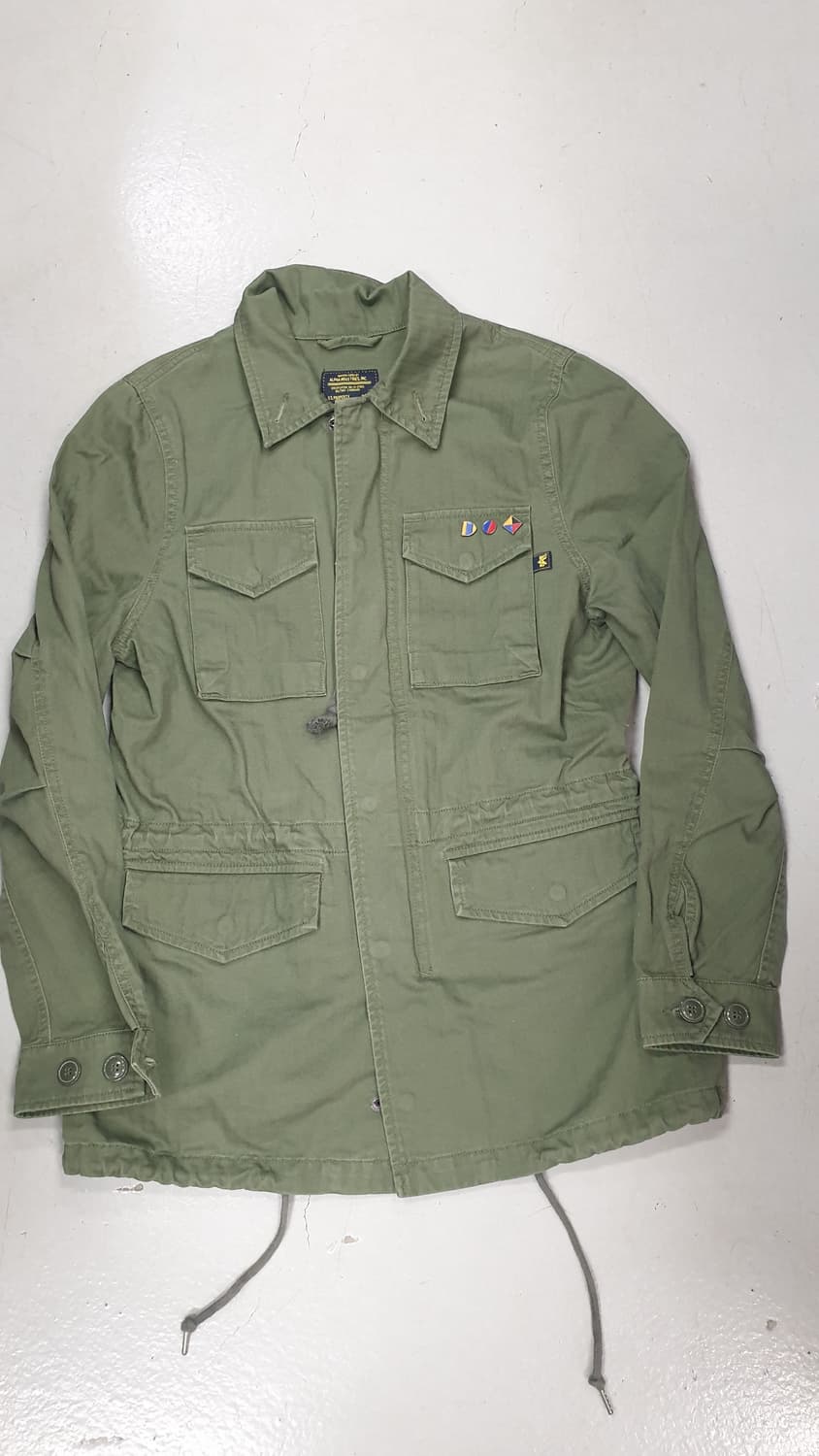 ALPHA INDUSTRIES 야상 자켓 X-SMALL 카키 상품이미지1