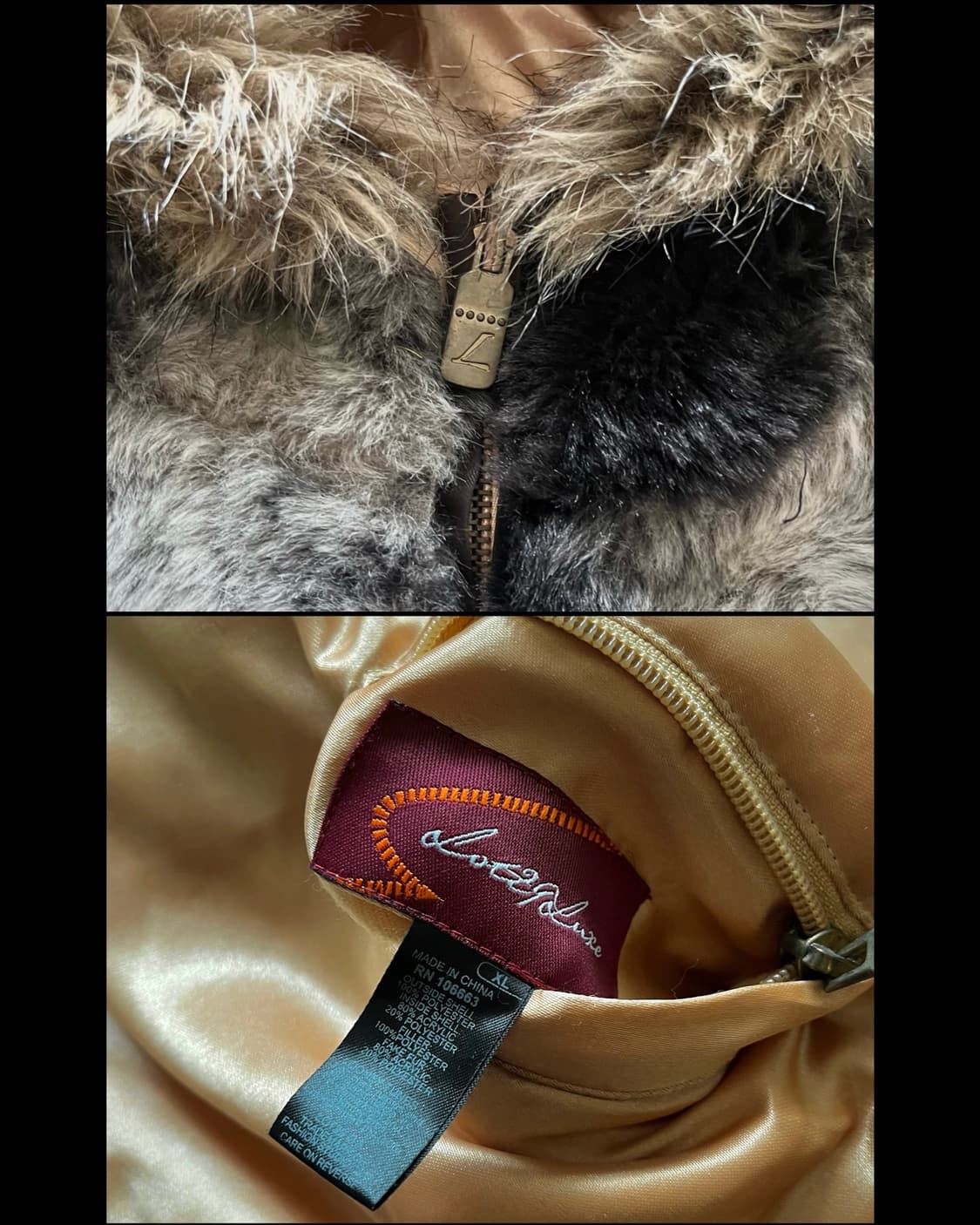 90-00s LOT29 Reversible Fur Hood Jacket 상품이미지6