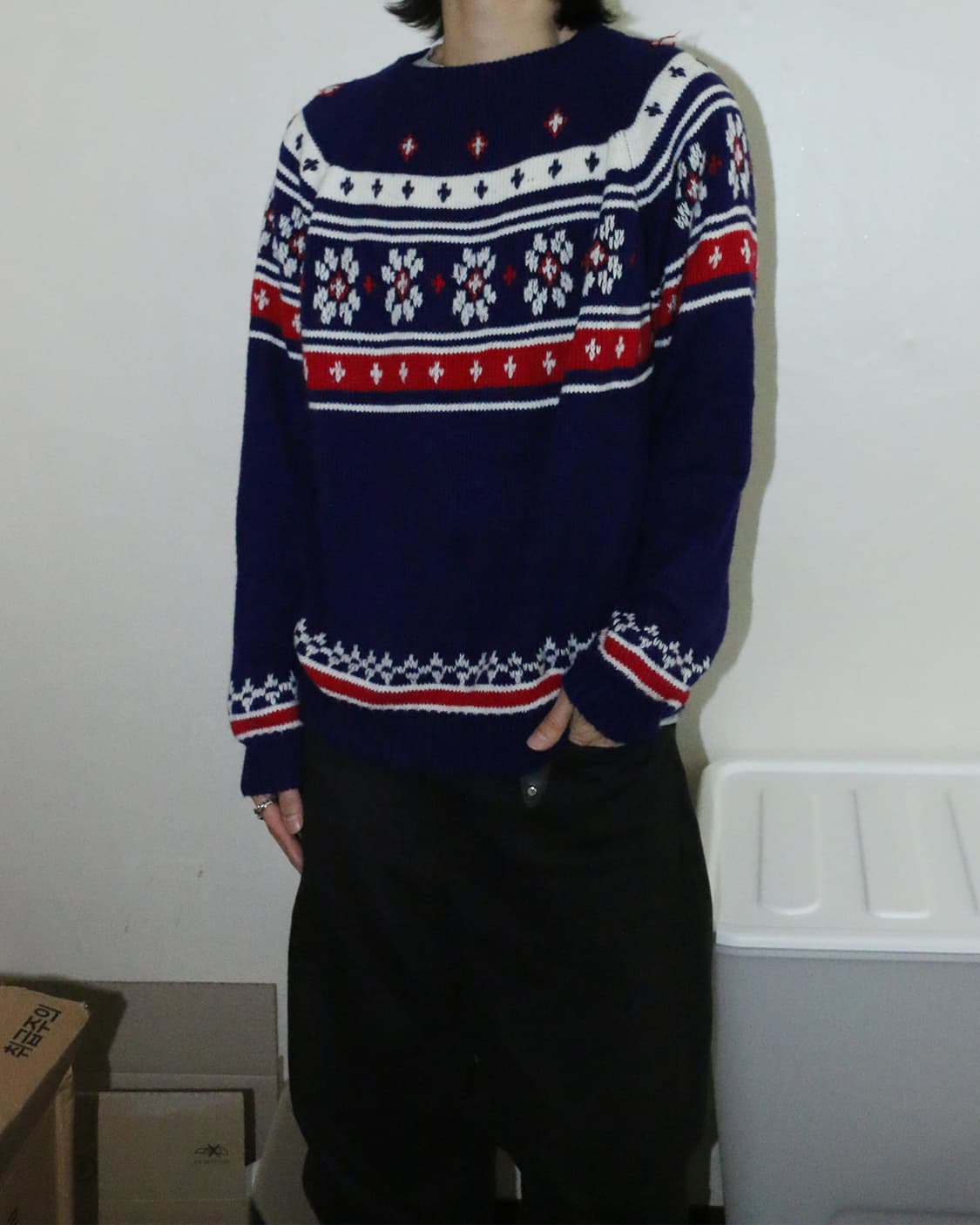 JCPenney 90s 노르딕 스웨터  상품이미지3