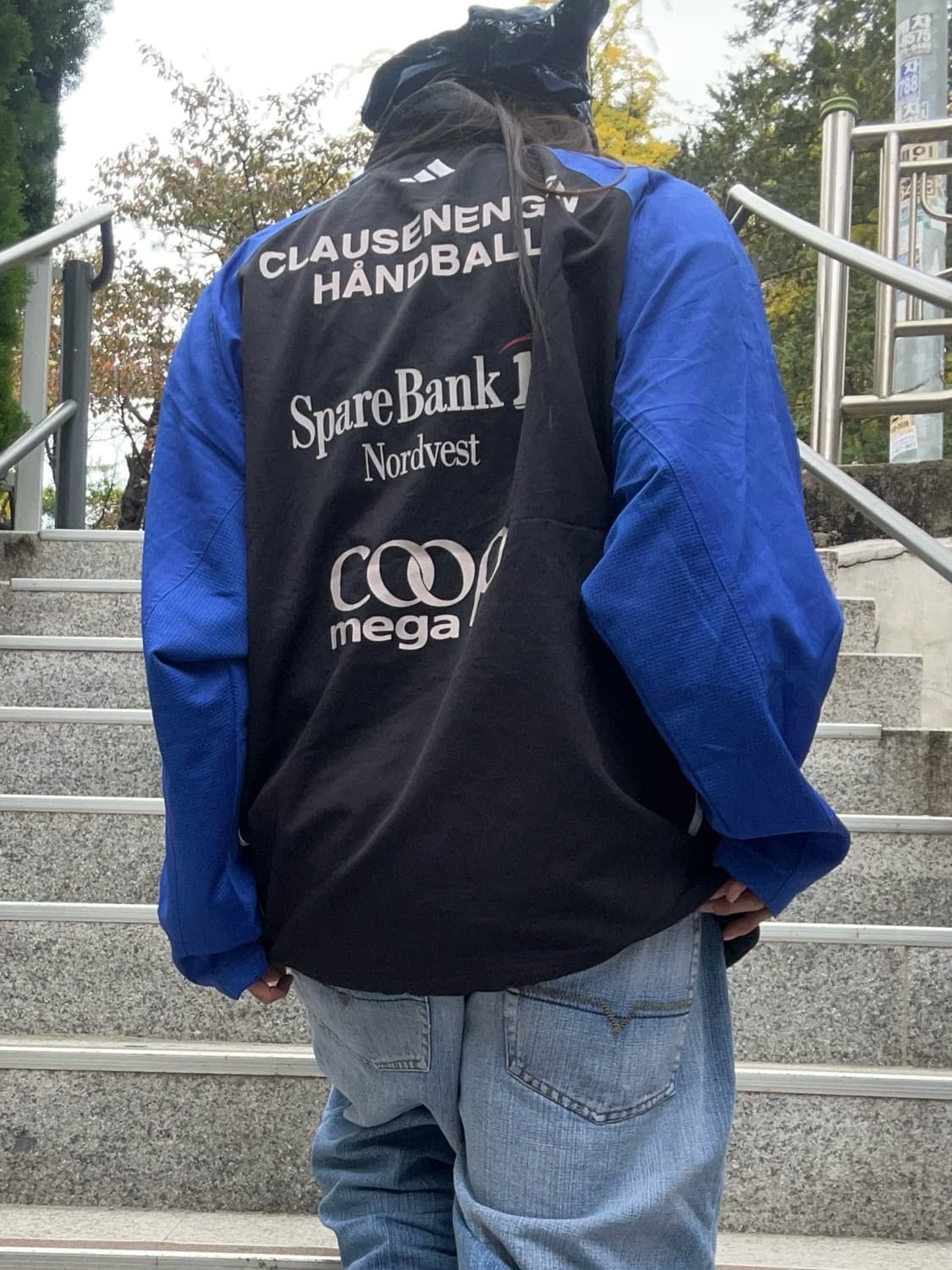 90s ADIDAS 올드스쿨 유니폼 윈드브레이커 상품이미지3