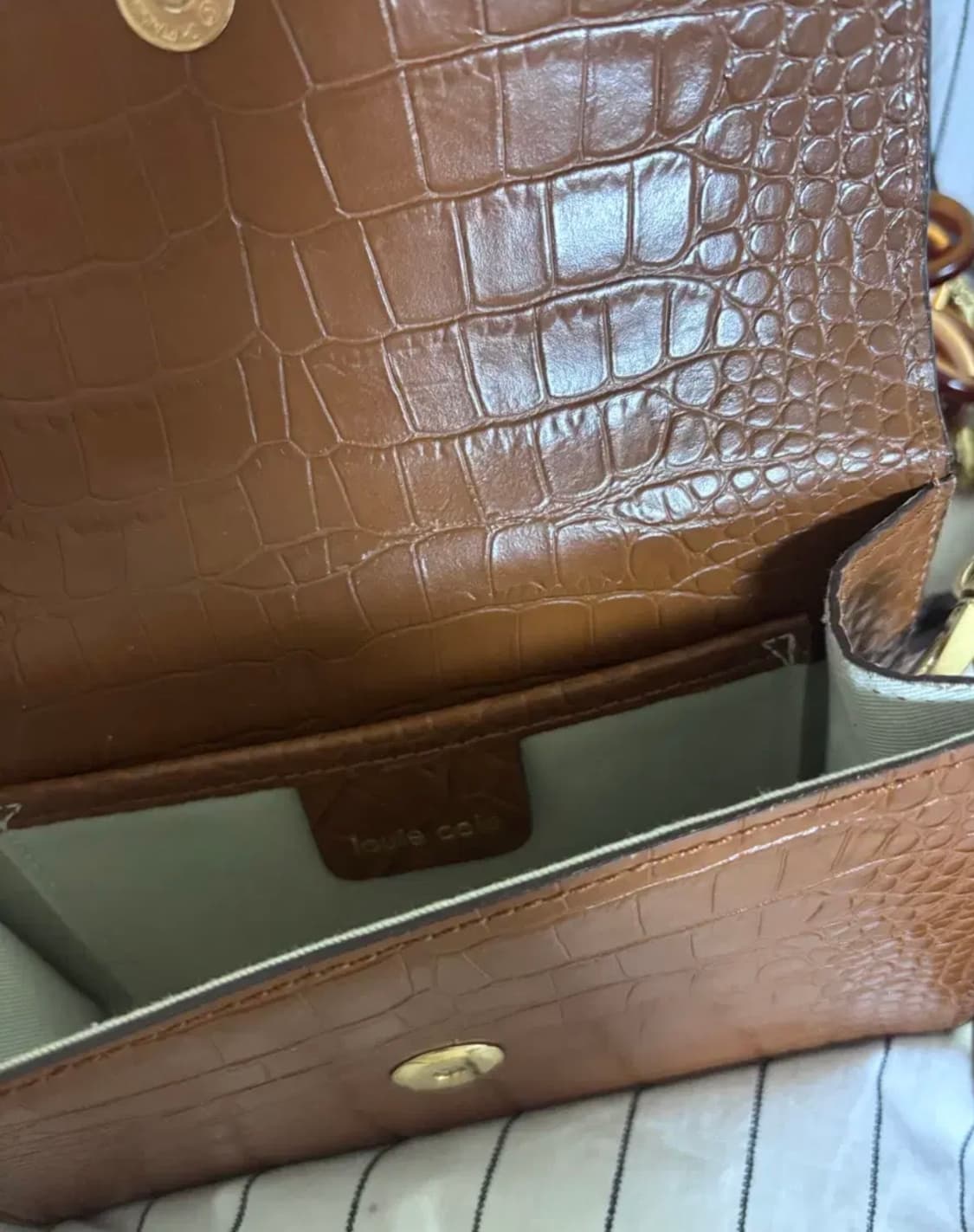 루이우이 니나백 크로스백 숄더백 브라운 상품이미지3