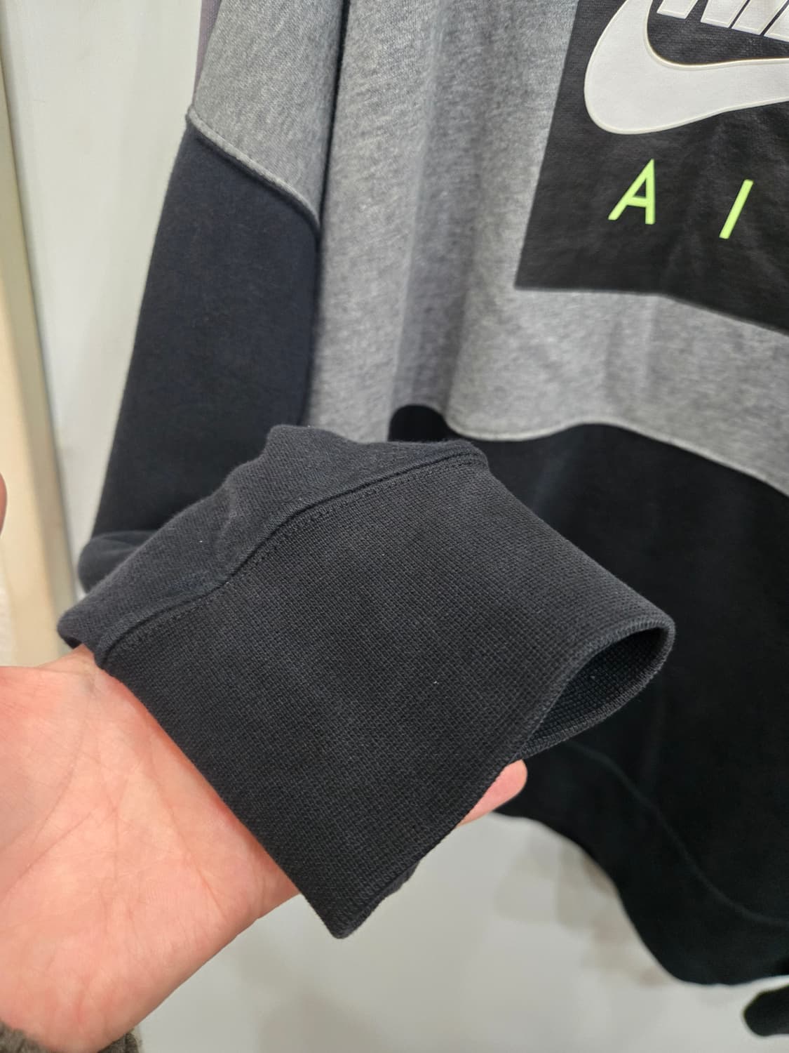 110,2XL)) NIKE AIR 나이키 에어 기모 맨투맨! 깔끔한디자인 상품이미지3