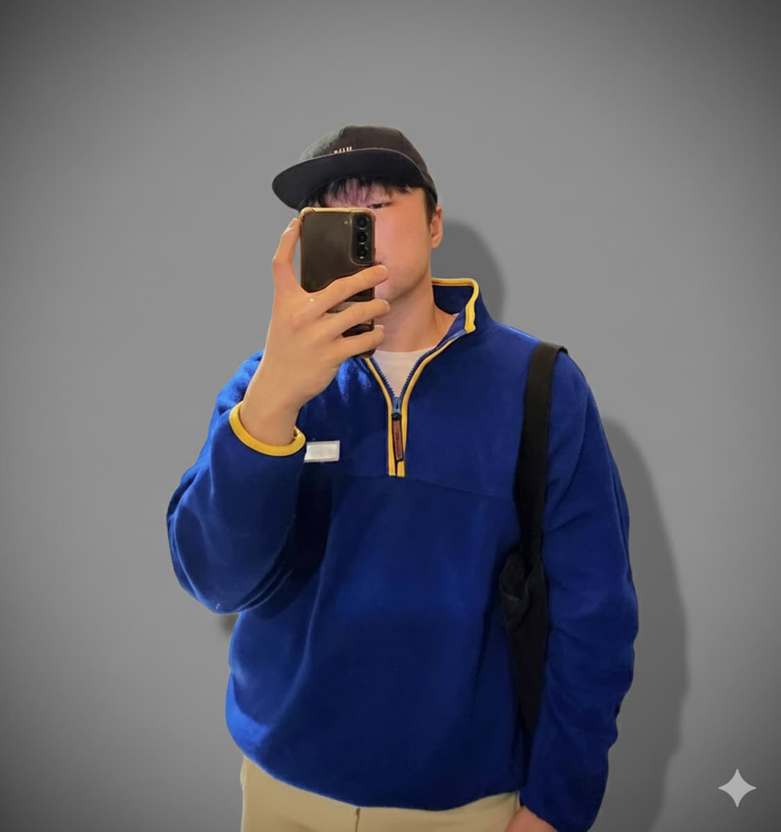 반스 USA 90s 빈티지 하프 집업 플리스 M 상품이미지7