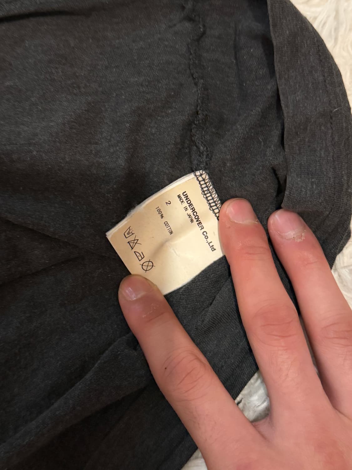 언더커버 07ss Nirvana 티셔츠 상품이미지5