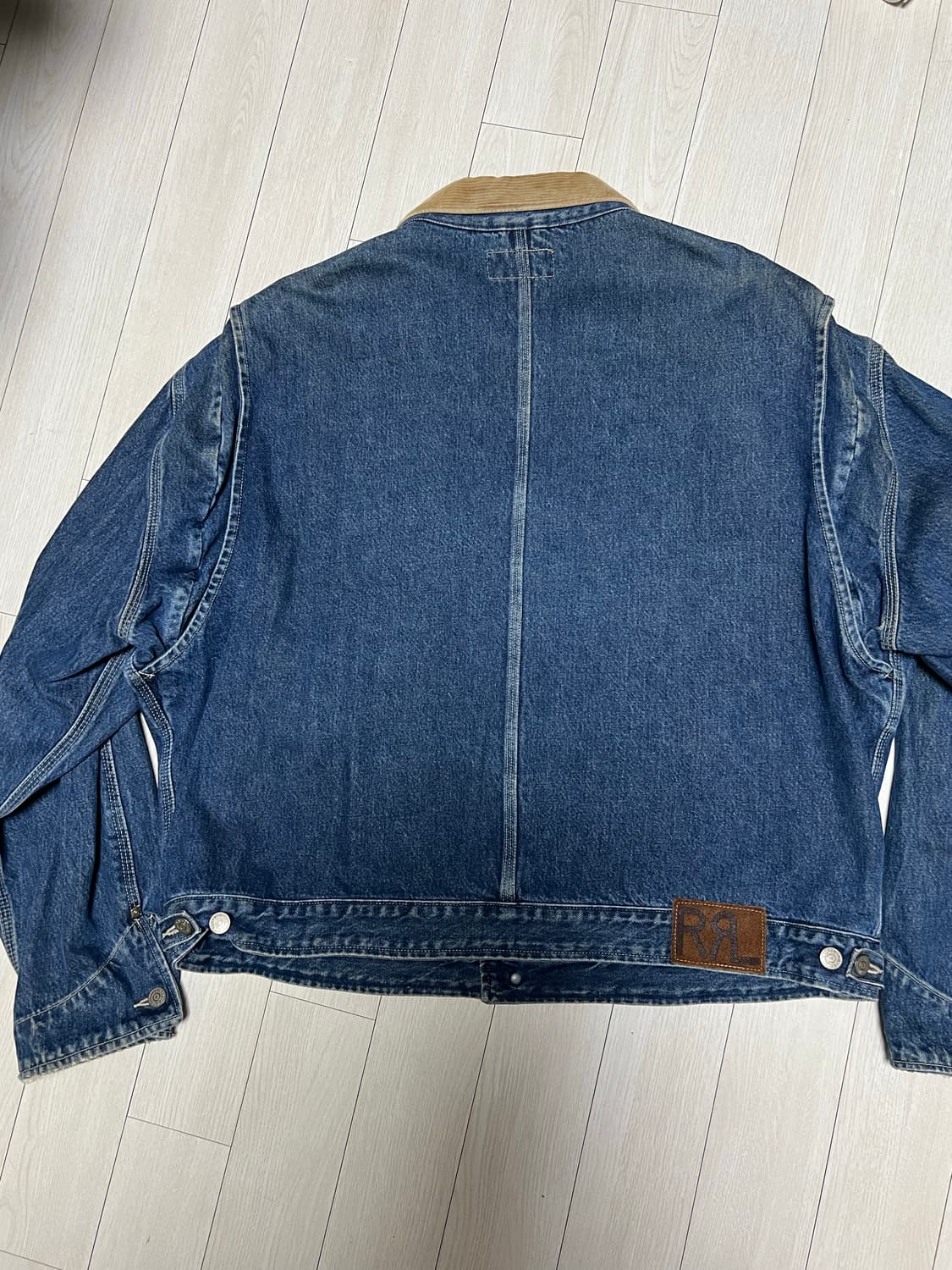 90s더블알엘 RRL 코듀로이카라 데님자켓 XXL 상품이미지6