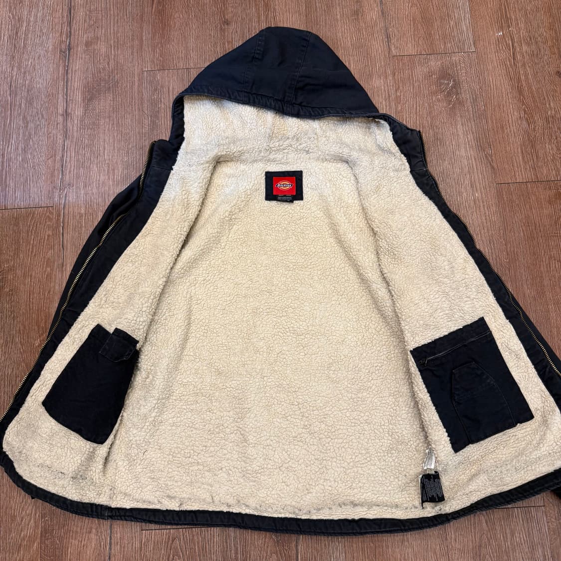 디키즈 양털 후드 워크자켓 다크그레이 상품이미지4