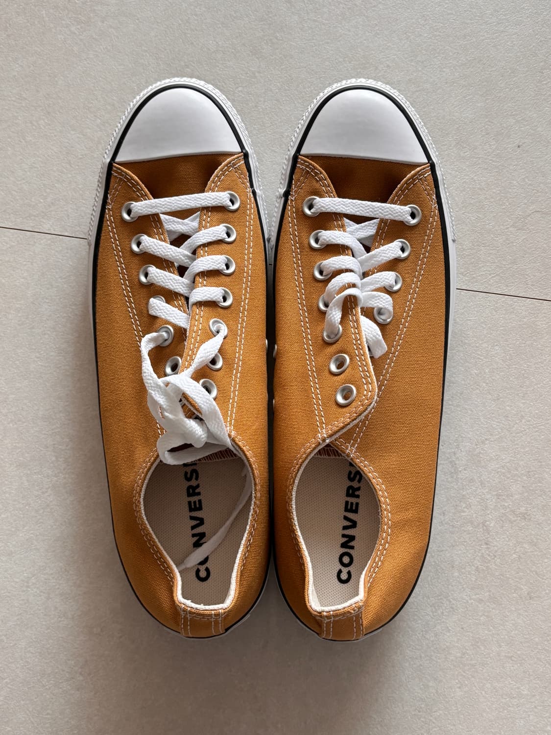 크롬하츠 아들내미도 다시 신는 올스타 로우 - 머스타드 290 상품이미지3