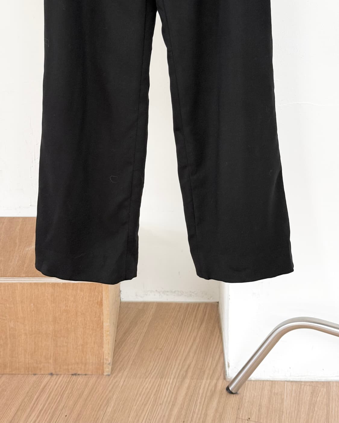 로에베 블랙 스트레이트 트라우저  상품이미지3