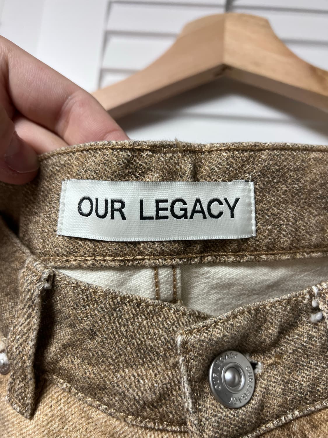 [33] 아워레가시 써드컷 샌드 데님 상품이미지4