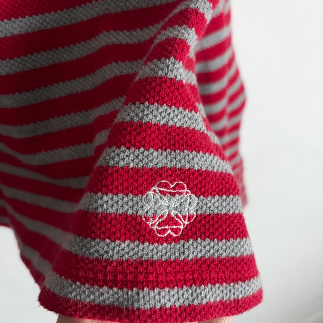 a.t.corner 스트라이프 카라 니트(M) 상품이미지4