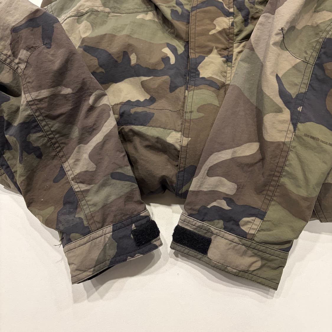 [90] 노스페이스 카모플라쥬 빈티지 바람막이 자켓 B670 상품이미지7