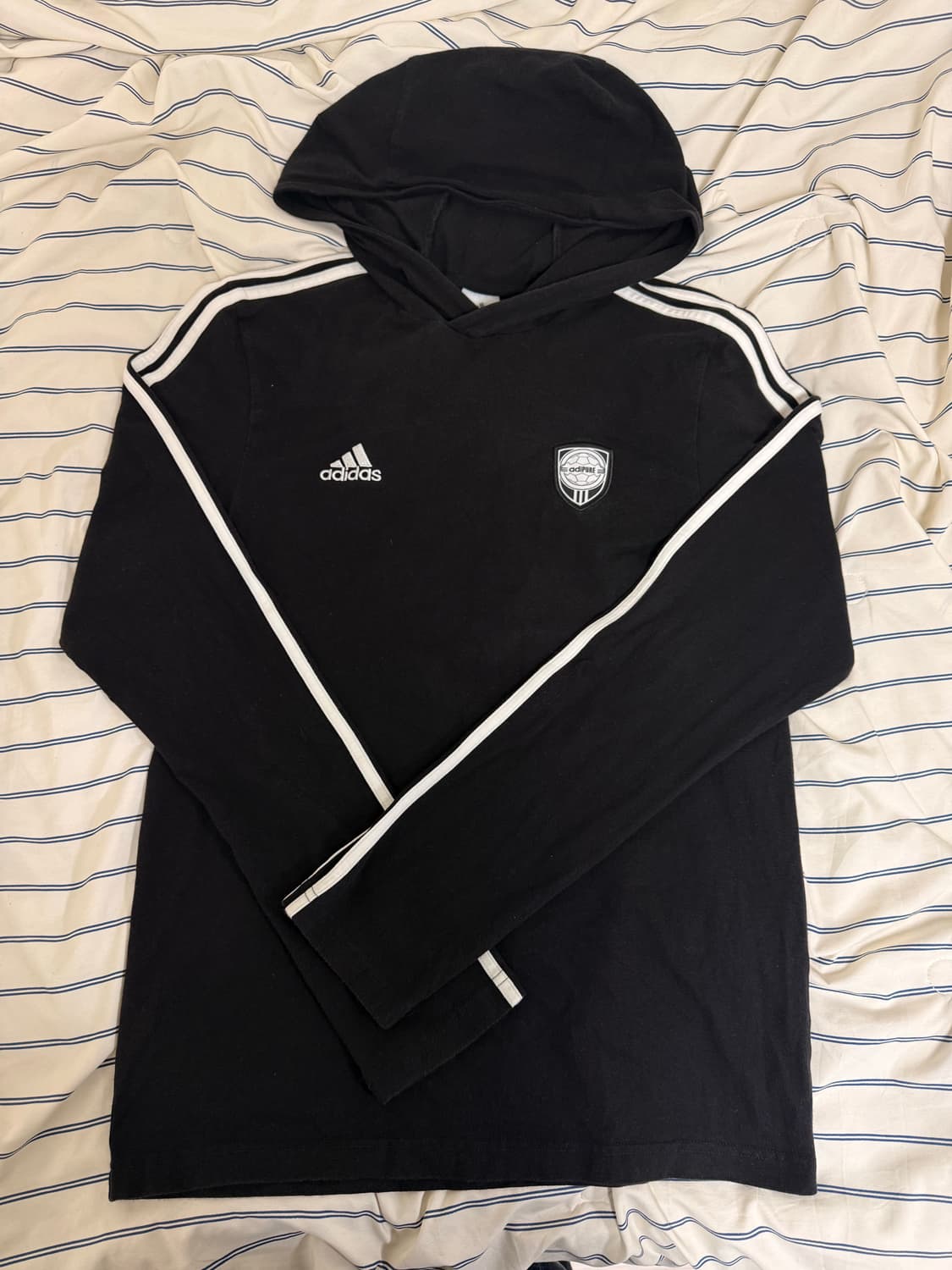 아디다스 아디퓨어 후드 져지 롱슬리브 100 사이즈 상품이미지1